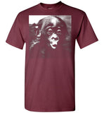 Monkey funny baby chimpanzee face,v1,T Shirt