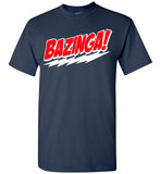 Bazinga! TShirt From the TV Show Big Bang Theory , v2,Gildan Short-Sleeve T-Shirt