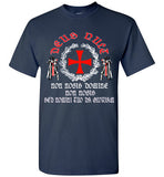 Knights Templar Deus Vult shirt v2 , Gildan Short-Sleeve T-Shirt