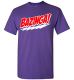 Bazinga! TShirt From the TV Show Big Bang Theory , v2,Gildan Short-Sleeve T-Shirt