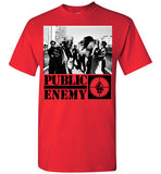 Public Enemy, Chuck D, Flavor Flav,Terminator X, Classic Hip Hop,v1b,Gildan Short-Sleeve T-Shirt