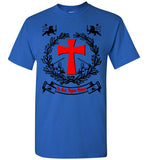Knights Templar Crest In Hoc Signo Vinces,v23,T-Shirt