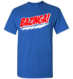 Bazinga! TShirt From the TV Show Big Bang Theory , v2,Gildan Short-Sleeve T-Shirt