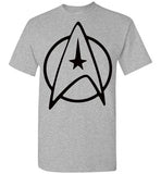 Star Trek Starfleet Spock Kirk Scotty Enterprise Voyager,Gildan Short-Sleeve T-Shirt