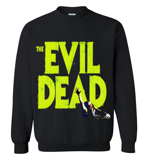 Evil Dead Army Of Darkness Horror Zombies Movie v1, Gildan Crewneck Sweatshirt