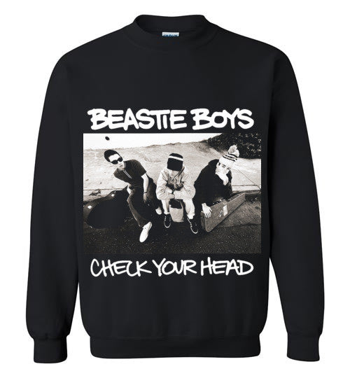 Beastie Boys Check Your Head , Gildan Crewneck Sweatshirt