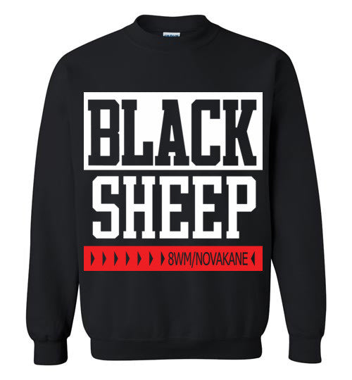 Black Sheep Classic Hip Hop , Gildan Crewneck Sweatshirt