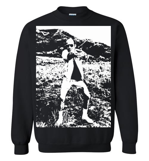 Hunter S Thompson, gonzo journalism,Hell's Angels, Fear and Loathing in Las Vegas, The Diary, v4a, Gildan Crewneck Sweatshirt