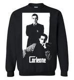 The Godfather Corleone Mafia Robert De Niro Al Pacino v2a , Gildan Crewneck Sweatshirt