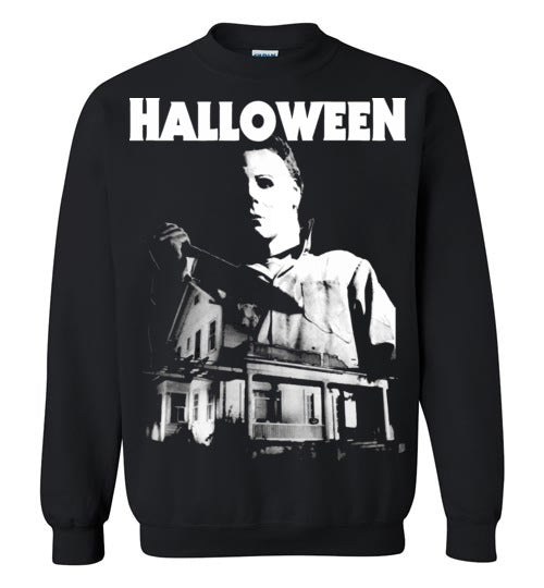 HALLOWEEN MICHAEL MYERS John Carpenter Classic Horror Movie,v15,Gildan Crewneck Sweatshirt