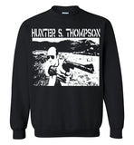 Hunter S Thompson, gonzo journalism,Hell's Angels, Fear and Loathing in Las Vegas, The Diary,v1b, Gildan Crewneck Sweatshirt