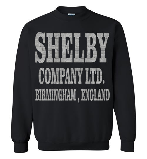 Peaky Blinders,gangster family,crime drama Birmingham, Tommy Shelby,Cillian Murphy, Shelby Company, Birmingham,v8, Gildan Crewneck Sweatshirt