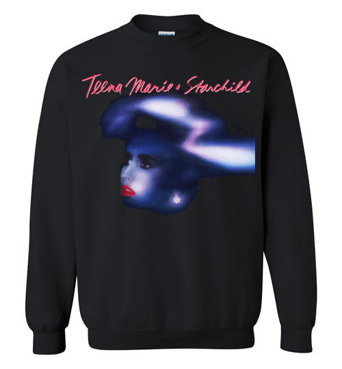 Teena Marie Starchild Album Cover 1984 ,v1,Gildan Crewneck Sweatshirt