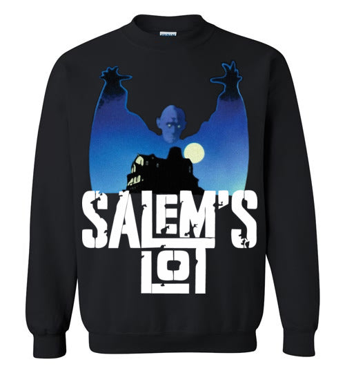 Salem's Lot Stephen King Vampire Classic Horror Movie ,v2b,Gildan Crewneck Sweatshirt