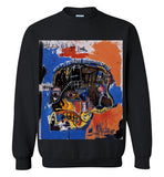 Jean Michel Basquiat Artist Graffiti Icon Art Genius Designer New York City Fashion Street Wear v2, Gildan Crewneck Sweatshirt