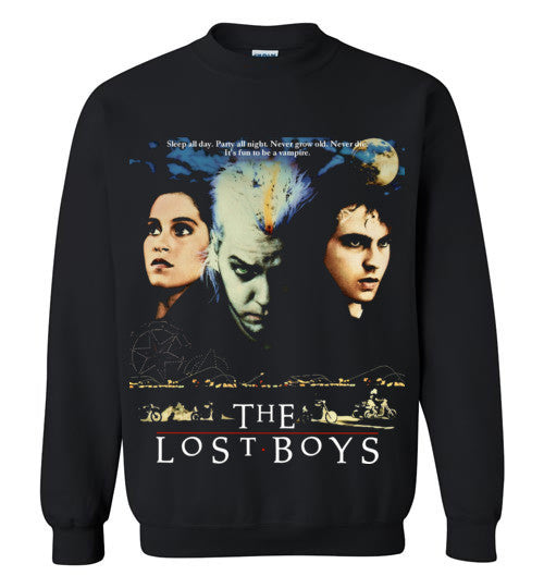 The Lost Boys Vampires Horror Movie , 3 , Gildan Crewneck Sweatshirt