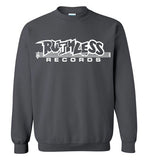 Ruthless Records, Eazy e,nwa,ice cube,dr dre,compton, Hip Hop , White Print , Gildan Crewneck Sweatshirt