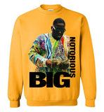 Notorious BIG Biggie Smalls Big Poppa Frank White Christopher Wallace,Bad Boy Records, Hip Hop New York Brooklyn,v8a, Gildan Crewneck Sweatshirt