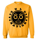 Afrika Bambaataa ,Universal Zulu Nation,Old School Hip Hop, v3a, Gildan Crewneck Sweatshirt