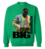 Notorious BIG Biggie Smalls Big Poppa Frank White Christopher Wallace,Bad Boy Records, Hip Hop New York Brooklyn,v8a, Gildan Crewneck Sweatshirt