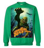 Creature from the Black Lagoon Classic Horror Movie, v3, Gildan Crewneck Sweatshirt