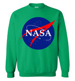 Nasa Logo Space , Gildan Crewneck Sweatshirt