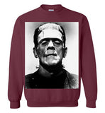 Frankenstein Movie Vintage Boris Karloff Bride Of Frankenstein Horror Classics ,v4, Gildan Crewneck Sweatshirt