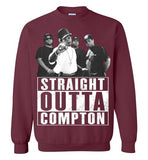 NWA Straight Outta Compton Dr.Dre Eazy E Ice Cube MC Ren v7, Gildan Crewneck Sweatshirt