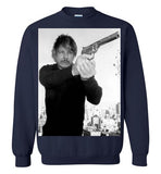 Charles Bronson Death Wish ,v1, Gildan Crewneck Sweatshirt