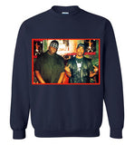 Tupac 2pac Shakur Makaveli Biggie Death Row hiphop v6, Gildan Crewneck Sweatshirt