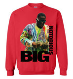 Notorious BIG Biggie Smalls Big Poppa Frank White Christopher Wallace,Bad Boy Records, Hip Hop New York Brooklyn,v8a, Gildan Crewneck Sweatshirt