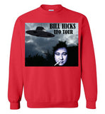Bill Hicks UFO Tour ,v2, Gildan Crewneck Sweatshirt