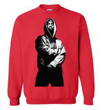 Tupac 2pac Shakur Makaveli Death Row hiphop gangsta Swag Dope , v5, Gildan Crewneck Sweatshirt
