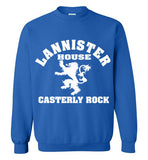 HOUSE LANNISTER Casterly Rock Shirt , Game of Thrones , Gildan Crewneck Sweatshirt