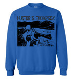 Hunter S Thompson, gonzo journalism,Hell's Angels, Fear and Loathing in Las Vegas, The  Diary,v1a,Gildan Crewneck Sweatshirt
