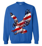 Eagle American USA , Gildan Crewneck Sweatshirt