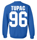 Tupac 2pac Shakur Makaveli Death Row hiphop gangsta Swag Dope,v8, Gildan Crewneck Sweatshirt