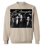 The Godfather Corleone Mafia Gangster Movie La Famiglia , v5a, Gildan Crewneck Sweatshirt