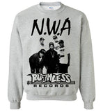 NWA Ruthless Records Hip Hop , Gildan Crewneck Sweatshirt