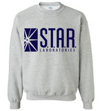 Star Laboratories , Star Labs , The Flash , v2, Gildan Crewneck Sweatshirt