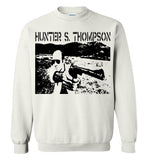 Hunter S Thompson, gonzo journalism,Hell's Angels, Fear and Loathing in Las Vegas, The  Diary,v1a,Gildan Crewneck Sweatshirt