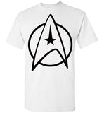 Star Trek Starfleet Spock Kirk Scotty Enterprise Voyager,Gildan Short-Sleeve T-Shirt