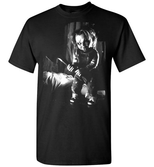 Chucky , Child's Play,Horror Film, serial killer,v1,Gildan Short-Sleeve T-Shirt