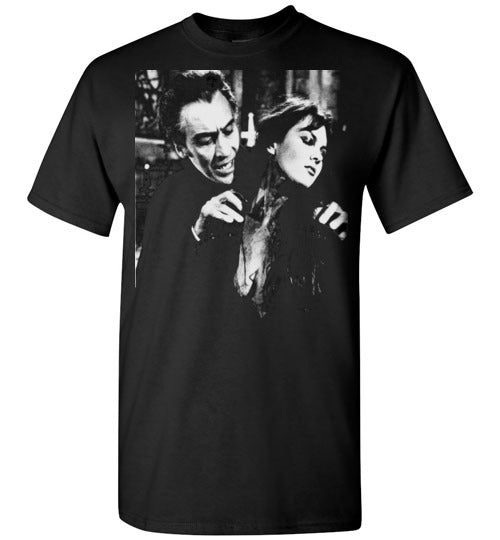 Dracula Christopher Lee Vampire Horror Movie Bram Stocker ,v4, Gildan Short-Sleeve T-Shirt