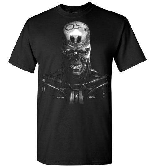 The Terminator, science-fiction action film, Arnold Schwarzenegger,cult classic,movie,v3,Gildan Short-Sleeve T-Shirt