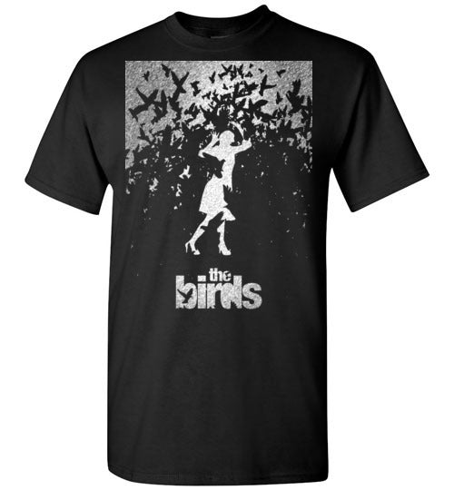 The Birds,Movie 1963,horror thriller film, Alfred Hitchcock,v1,Gildan Short-Sleeve T-Shirt