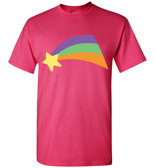 Mabel Pines Shooting Star Rainbow Gravity Falls Cosplay  Gildan Short-Sleeve T-Shirt