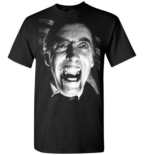 Dracula Christopher Lee Vampire Cult Movie Bram Stocker ,v1, Gildan Short-Sleeve T-Shirt