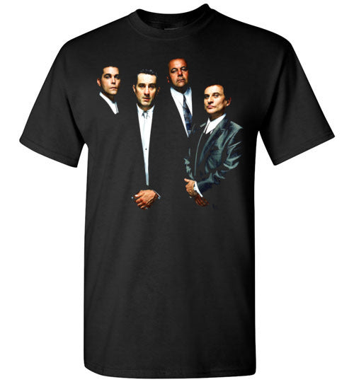 Goodfellas Mafia Robert  De Niro Joe Pesci Ray Liotta , v1, Gildan Short-Sleeve T-Shirt ,