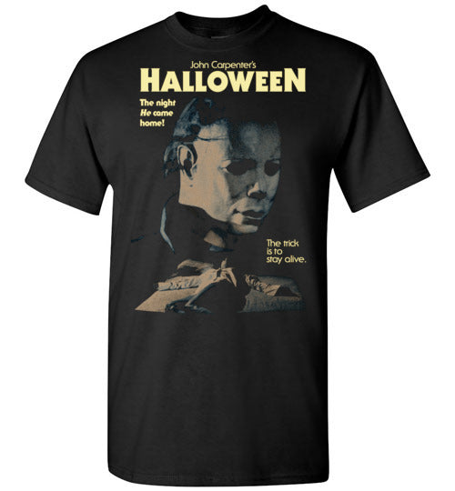 HALLOWEEN MICHAEL MYERS John Carpenter Classic Horror Movie,v14,Gildan Short-Sleeve T-Shirt